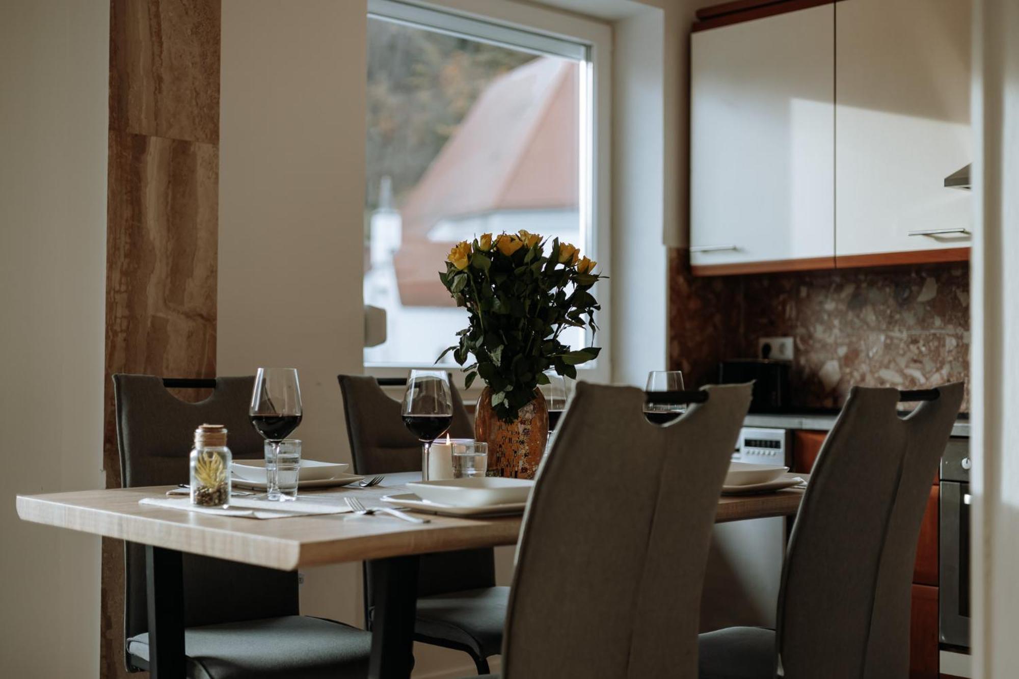 Stilvolles Appartement Mit Blick Auf Das Dreifluesse-Eck Passau Ngoại thất bức ảnh